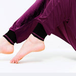 Women's wide yoga pants - Vinyasa - Black - Vignette | Achamana