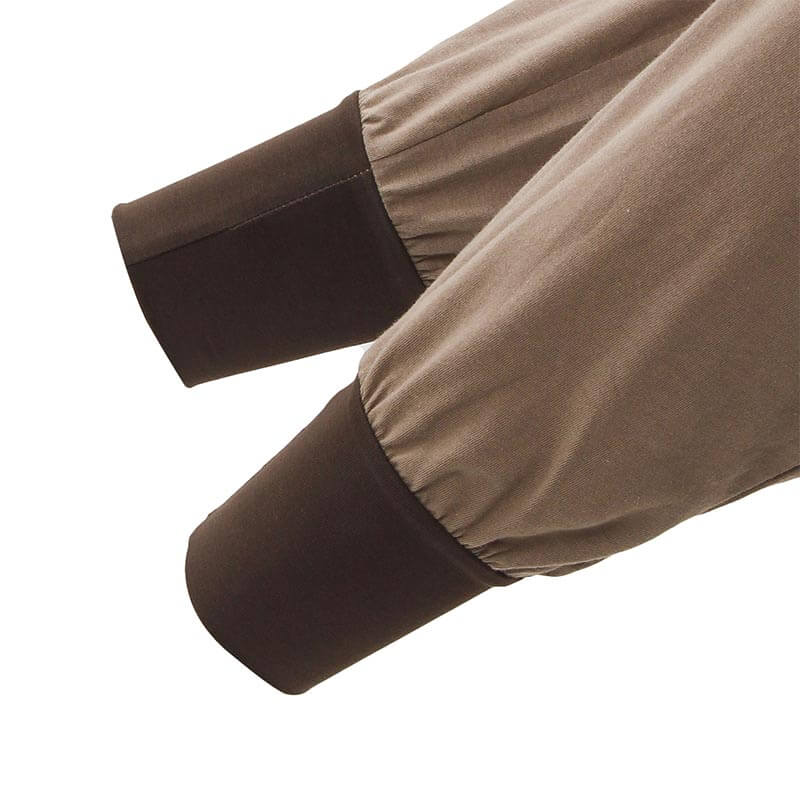 Pantalon yoga ample - gros plan sur les chevilleres haute pour un bon maintien dans les postures inversées | Achamana