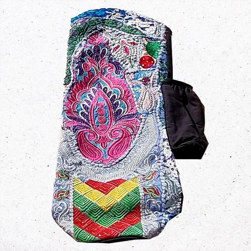 Sac transport tapis de yoga en Toran multicouleurs | Achamana