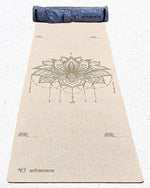 Hemp Lotus Flower Yoga Mat - 4.5mm x 610 x 1830 - Vignette | Achamana