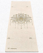 Hanf Lotus Blummen Yoga Mat - 4,5 mm x 610 x 1830 - Vignette | Achamana