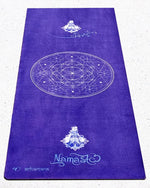 Tapis de yoga indigo antidérapant épaisseur 6mm Namasté - Vignette | Achamana