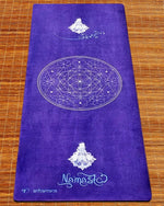 Esterilla de yoga antideslizante azul de 6mm de grosor Namaste - Vignette | Achamana