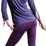 Yoga Kleeder - Dammen Lifestyle T-Shirt - Lavendel - Vignette | Achamana