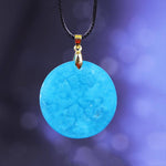 Pendentif orgonite Turquoise Mandala - Vignette | Achamana