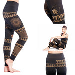 Leggings de yoga sin costuras Negro - Bhakti - Vignette | Achamana