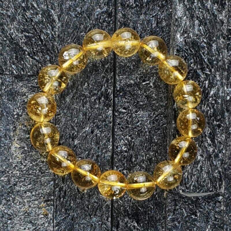 Bracelet pierre citrine - Rennes