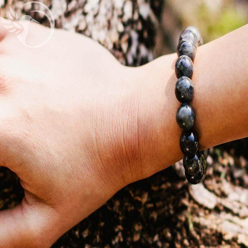 Bracelet pierre Labradorite - Toulouse | Achamana