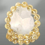 Brazilian Citrine Bracelet - 12mm AAA Beads - Vignette | Achamana