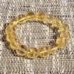 Brazilian Citrine Bracelet - 12mm AAA Beads - Vignette | Achamana