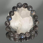 Labradorite Stone Bracelet - 12mm AA Beads - Vignette | Achamana