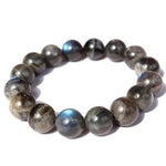 Βραχιόλι Labradorite Stone - 12mm AA Beads - Vignette | Achamana