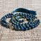 Collier mala Pierre naturelle Chrysocolle et citrine | Achamana