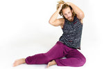 Yoga harem pants - Ohm clothing - Tryambakam mantra - Vignette | Achamana