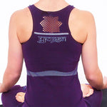 Naadloze yoga tanktop voor dames - Lotus - Vignette | Achamana