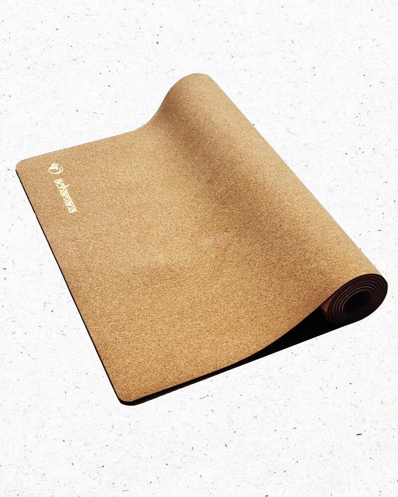 Accessoire yoga - Grand tapis de yoga liège 2,15 m | Achamana