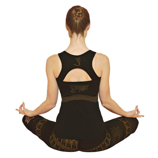 Roupas de ioga orgânicas - Leggings de ioga - asana Ashtanga - Achamana -  Achamana