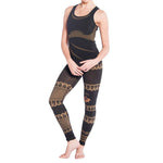 Naadloze yoga legging Zwart - Bhakti - Vignette | Achamana