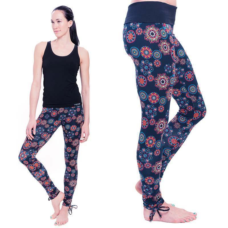 Legging de yoga femme Bio - Legging imprimé Mandala - Achamana