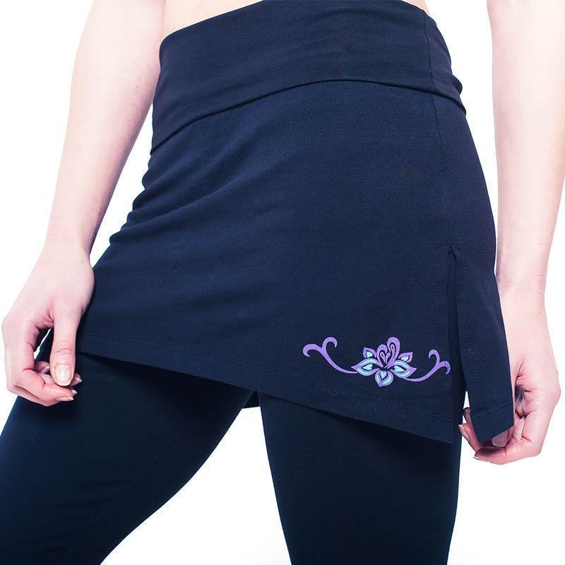 Tatouage fleur de lotus - Legging yoga Bouddha Mantra om - Achamana