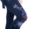 Mantra puissant - Legging yoga-noir fleur-de-lotus et mantra - Achamana