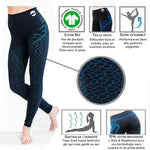 Women's seamless yoga leggings Om Shanti - Vignette | Achamana