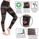 Legging yoga sans couture Noir -  Bhakti - Vignette | Achamana