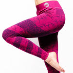 Leggings de yoga sin costuras - Algodón orgánico - Ashtanga - Vignette | Achamana