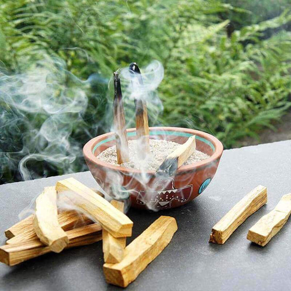 Religious incense grains, from Palo Santo purification