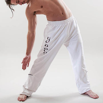 Pantalones de yoga para hombre - Om tibetano - Ropa Ohm