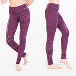 Yoga leggings - Anahata Yin Yang - Vignette | Achamana