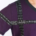 Heren yogakleding - Bamboe t-shirt en Gots gecertificeerd biologisch katoen - Vignette | Achamana