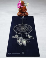 Tapis de yoga écologique 5mm - Confort posture - Sri yantra - Vignette | Achamana