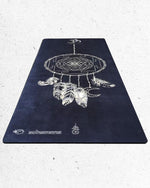 Tapis de yoga écologique 5mm - Confort posture - Sri yantra - Vignette | Achamana