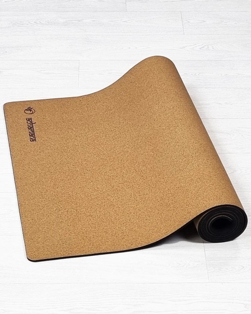 Ashtanga yoga mat en liege et caoutchouc naturel - design Papillon | Achamana