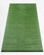 Tapis de yoga écologique Vert olive en gomme naturelle et jute tressée - Vignette | Achamana