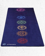 Non-slip yoga mat 5mm - comfort postures - 7 chakras - Vignette | Achamana