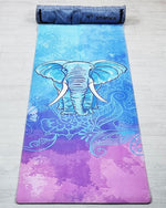 Tapis de yoga antidérapant 5mm -Postures confort - Eléphant - Vignette | Achamana