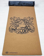 Cork & latex yoga mat - thickness 5 mm - Laughing Buddha - Vignette | Achamana