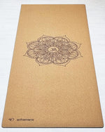 Mandala cork yoga mat - Vignette | Achamana