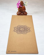 Mandala cork yoga mat - Vignette | Achamana