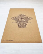 Elephant XL Cork Yoga Mat - Vignette | Achamana