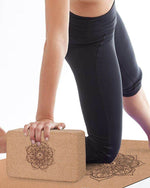 Mandala cork yoga mat - Vignette | Achamana