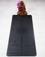 Professionell Yoga Mat - Latex & Lieder - Dicke 5 mm - Mandala Om - Vignette | Achamana