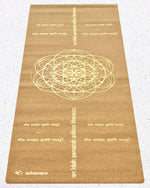 Tapis de yoga de voyage mantra de la Paix - Vignette | Achamana