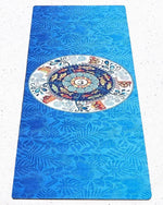 Tapis de yoga de voyage pliable - OM Mandala - Vignette | Achamana