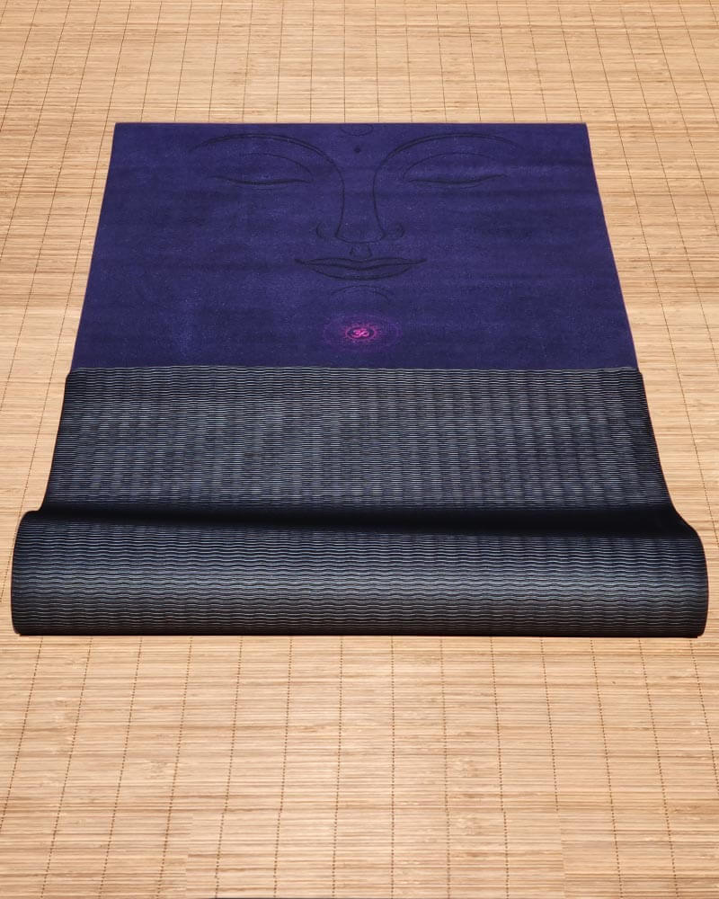 Tapis yoga latex, tpe, microfibre - 7 chakras -  magasin yoga Nantes | Achamana