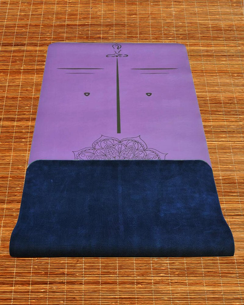 Tapis de yoga caoutchouc naturel ultra antidérapant | Boutique de yoga en ligne Achamana