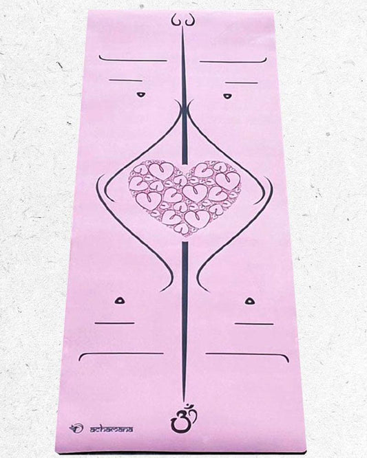 Rosa Yoga Mat - Positioun Marker - 6mm