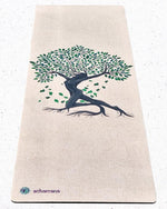 Tree of life eco-friendly latex and hemp yoga mat - Limited edition - Vignette | Achamana